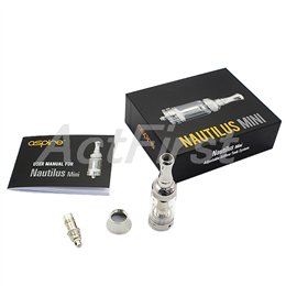 Aspire Nautilus Mini 2ml BVC エアフローコントロール パイレックスガラス クリアカトマイザー